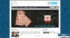 Desktop Screenshot of koyoindia.com